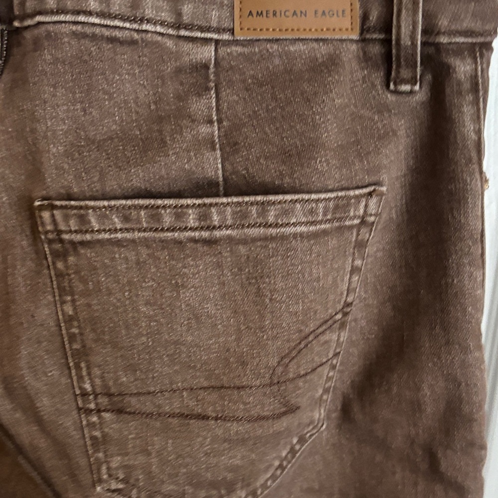 American Eagle Brown Jeans - Picture 4 of 5